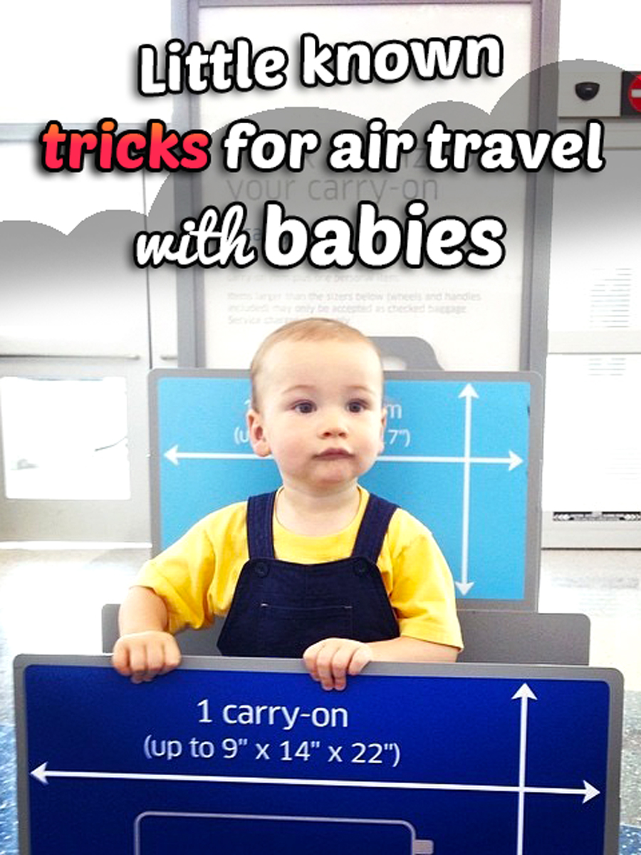 Traveling With Small Children & Babies