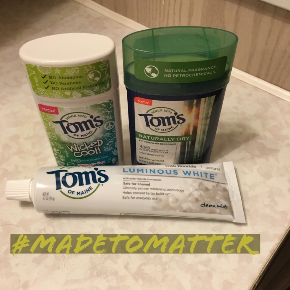 Try these #madetomatter products from Tom's of Maine available at Target!