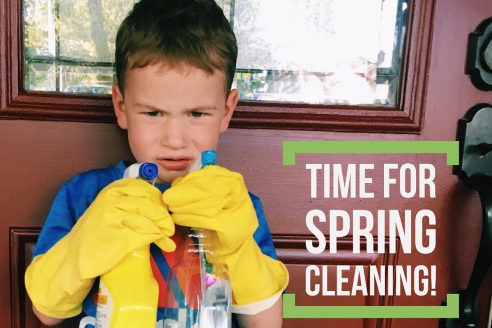 Get the kids involved with your Spring Cleaning!