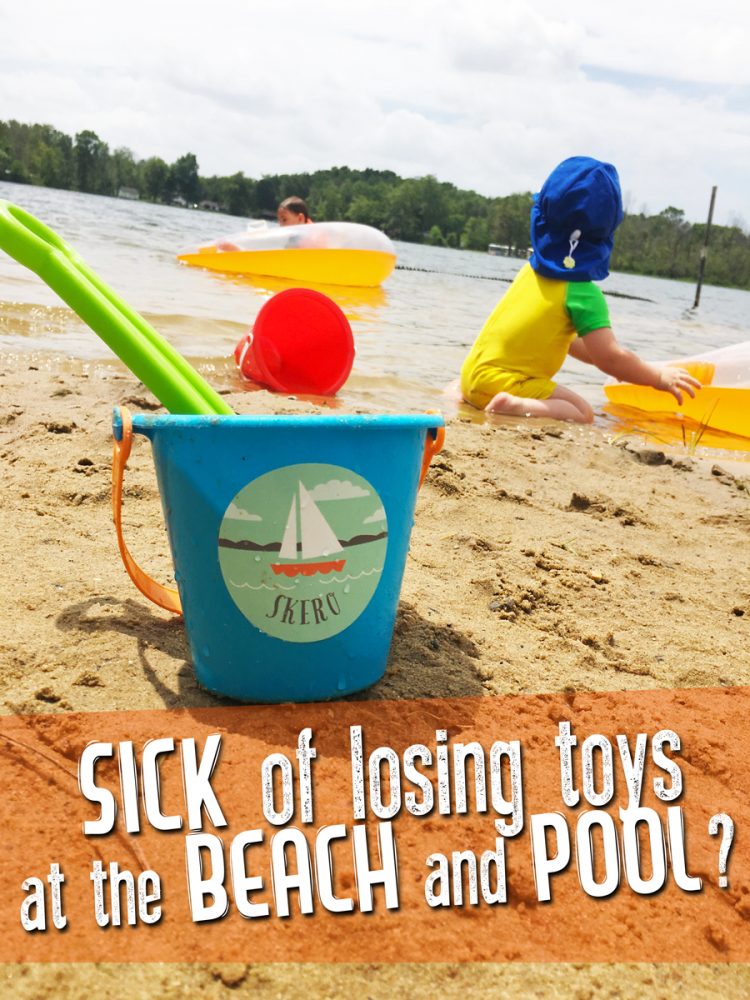 Pool and store beach toys