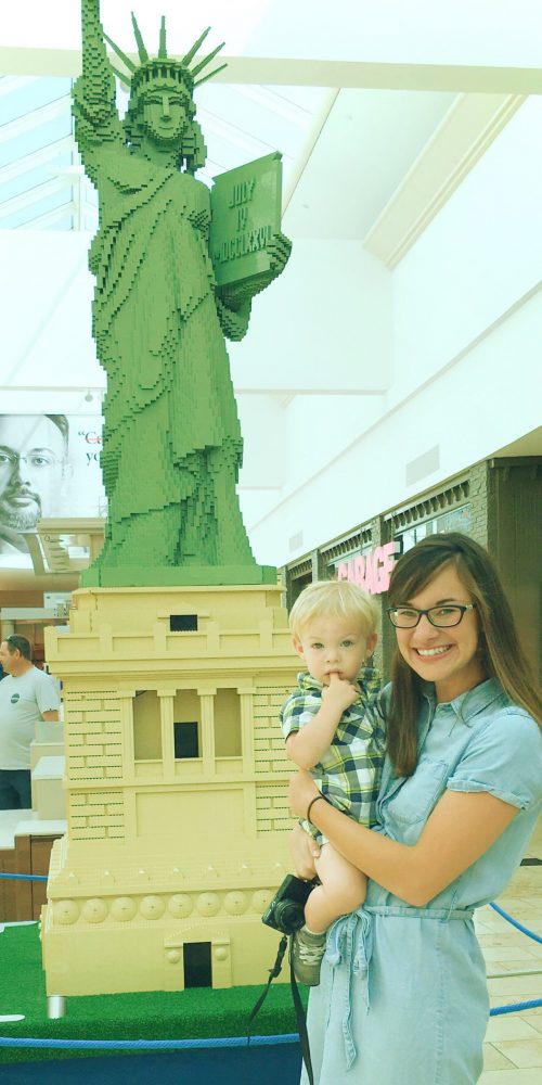 Check out #LEGOAmericana at the Baybrook Mall in Friendswood, TX until August 14th!